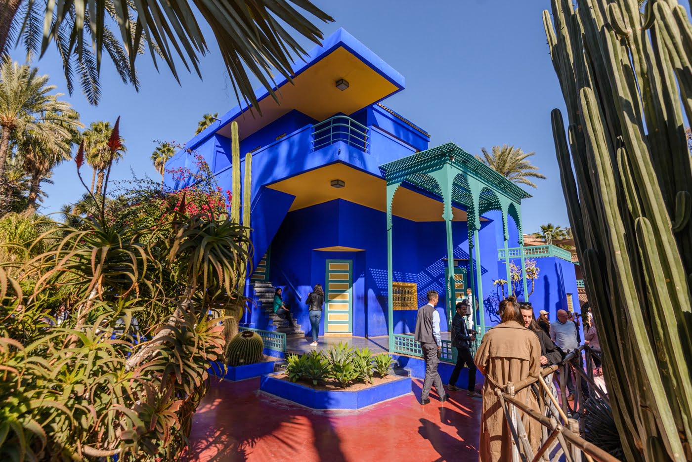 Le Jardin Majorelle (de Majorelletuin)