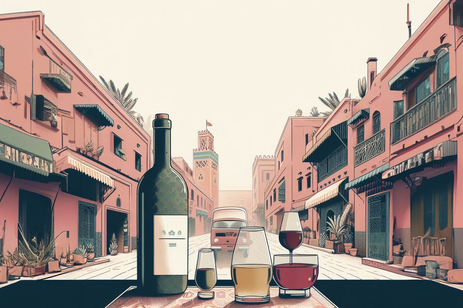 Alcohol in Marrakech